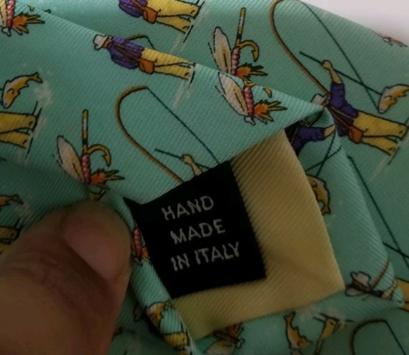 Vintage Ralph Lauren Document Series Tie #10 - Picture 3 of 6